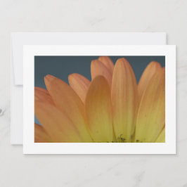 Inbjudan till elegantens Orange Anpassningsbar för