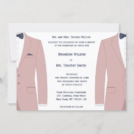 Inbjudan till elegantens Rosa och inbjudan till Bl