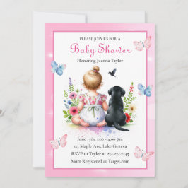 Inbjudan till en Flicka och hennes marionettbabysk
