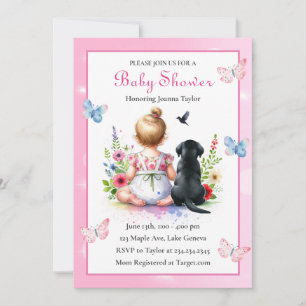 Inbjudan till en Flicka och hennes marionettbabysk