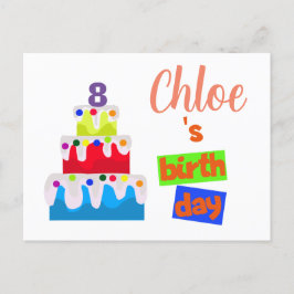 Inbjudan till en födelsedagsfest