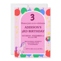 Inbjudan till enhetskuponger på födelsedagen
