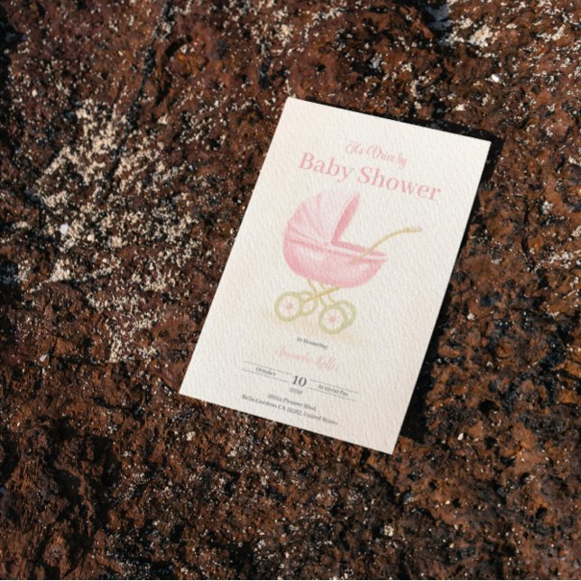 Inbjudan till enskilda babyskor (Skapare uppladdad)