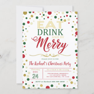 Inbjudan till ETT Drink- och BE-God jul-partiet