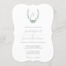 Inbjudan till Eucalyptus Farmhouse Wedding