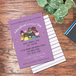 Inbjudan till evenemanget Internationell den 8 mar