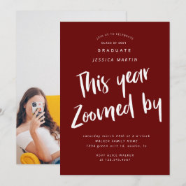 inbjudan till examensfotofest