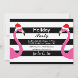 Inbjudan till Fa la la Flamingo-Julfesten