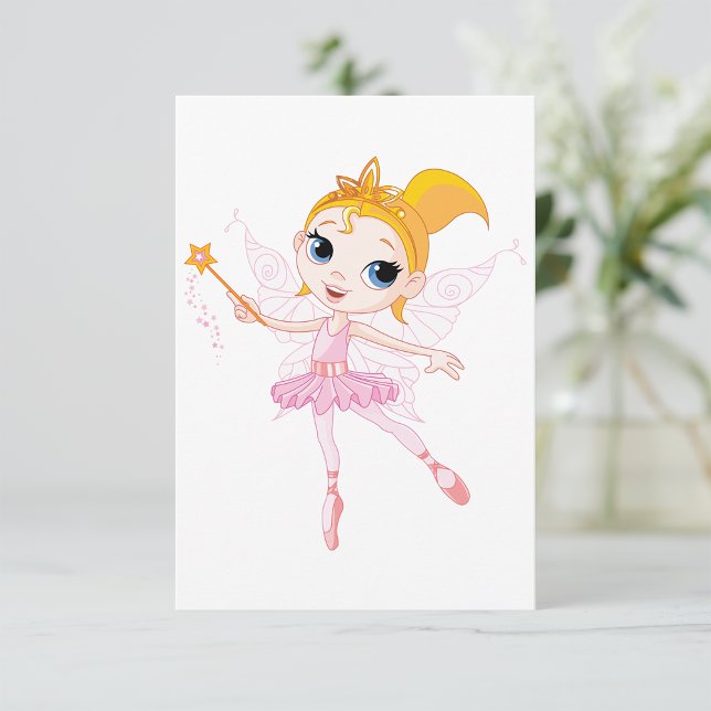 Inbjudan till Fairy Ballerina (Skapare uppladdad)