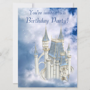 Inbjudan till Fairytale Castle 6.5 x 8.75