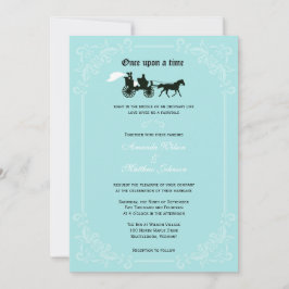 Inbjudan till Fairytale Horse och Carriage Wedding