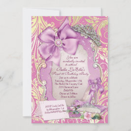 Inbjudan till Fairytale Princess Sweet 16