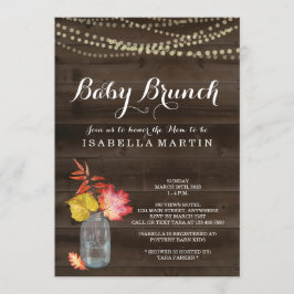 Inbjudan till Fall Baby Brunch