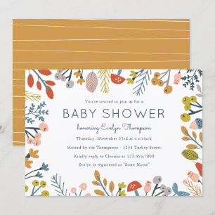 Inbjudan till Fall botaniskt babyvisningsprogram
