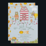 Inbjudan till Fall Forest Friends första födelseda<br><div class="desc">Har du en födelsedagskalender för din lilla pumpa? Den här fina utformningen inbegriper söt pumpor, höst löv och söta djur. Formgivningarna har en texturerad avsluta till ge att de känner sig luxurösa även om de är tryckta på standardkortet. Gör det till ett födelsedagstema med vår pappra party-maskin och décor. Finns...</div>