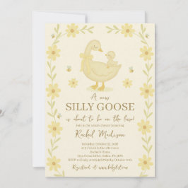 Inbjudan till Fånig Goose Baby Shower
