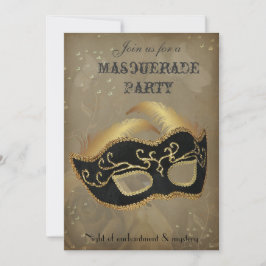 Inbjudan till fantasimaskeradfest