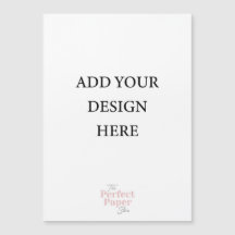 Inbjudan till fantastisk 5 x 7 Magnetiskt vykort