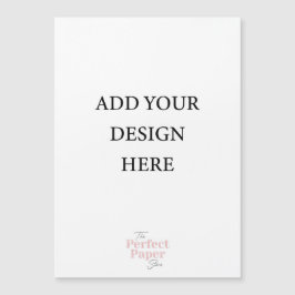 Inbjudan till fantastisk 5 x 7 Magnetiskt vykort