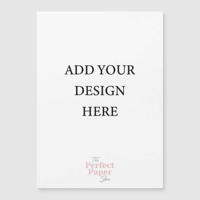 Inbjudan till fantastisk 5 x 7 Magnetiskt vykort (Framsida)