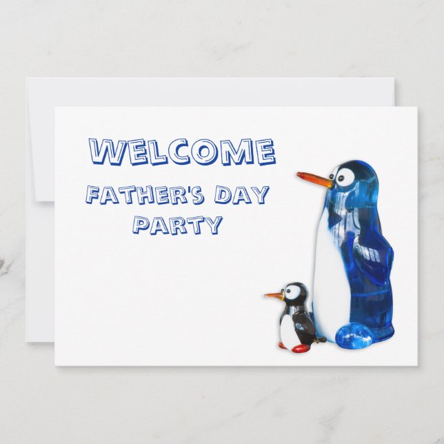 inbjudan till fars dag (Framsida)