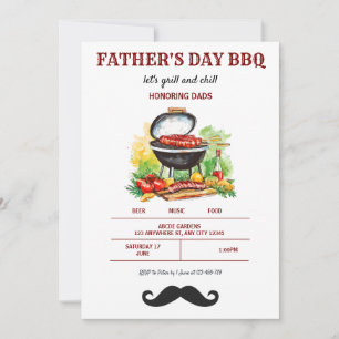 Inbjudan till Fars dag BBQ