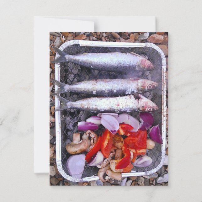 Inbjudan till färsk makron (Framsida)