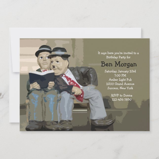 Inbjudan till favoritKomiker (Framsida)