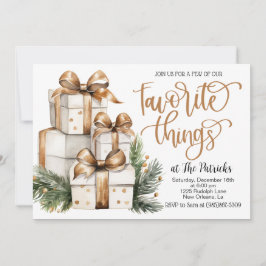 Inbjudan till Favoritsaker-fest