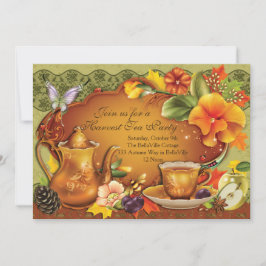 Inbjudan till festen för höstskörd