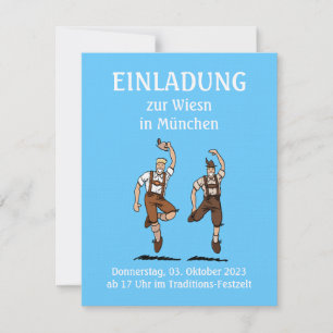 Inbjudan till FESTIVAL Lederhosen Dancing