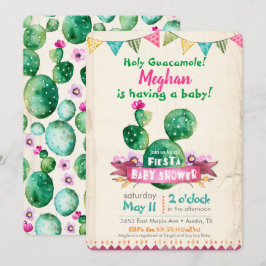 Inbjudan till Fiesta Baby Shower