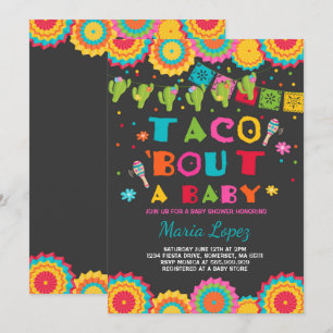 Inbjudan till Fiesta Baby Shower Taco Bout A Baby