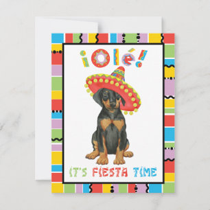 Inbjudan till Fiesta Doberman Pinscher