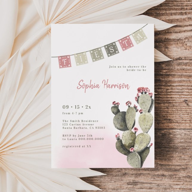 Inbjudan till Fiesta Möhippa Cactus (Skapare uppladdad)