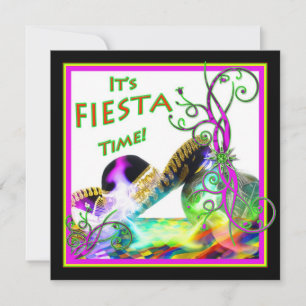 Inbjudan till Fiesta-partiet - Festive
