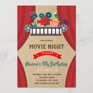 Inbjudan till filmfilmkvällsdag
