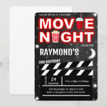 Inbjudan till filmkväll