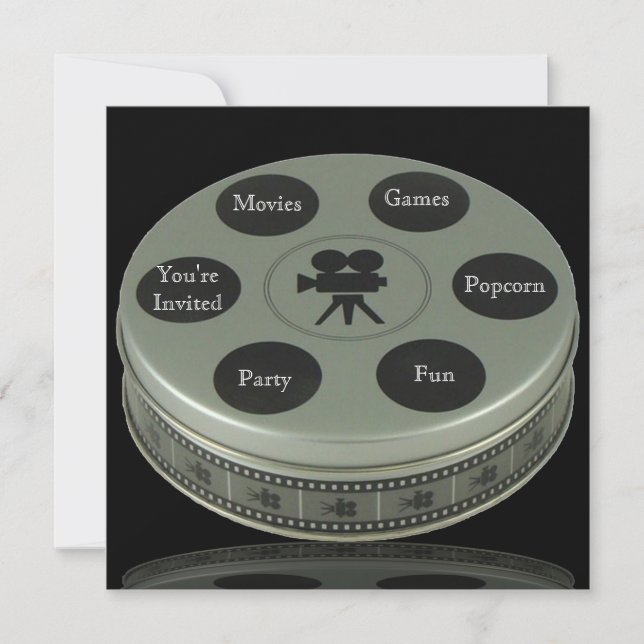 Inbjudan till filmkvällsdag (Framsida)