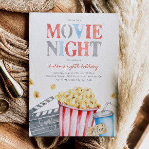 Inbjudan till filmnattsdag   Movie Party