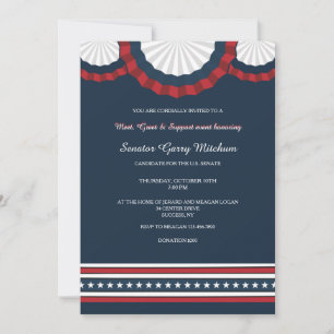 Inbjudan till finansiering av Patriotic Bunting