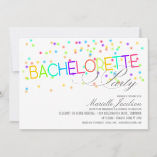 Inbjudan till firande Bachelorette-partiet