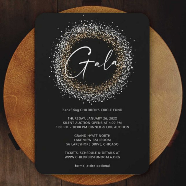 Inbjudan till firande Gala (Skapare uppladdad)