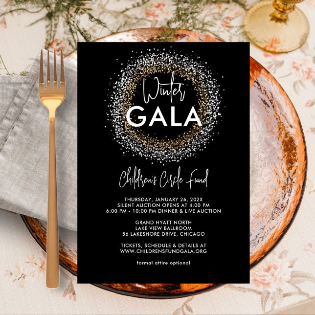Inbjudan till firande Gala (Skapare uppladdad)