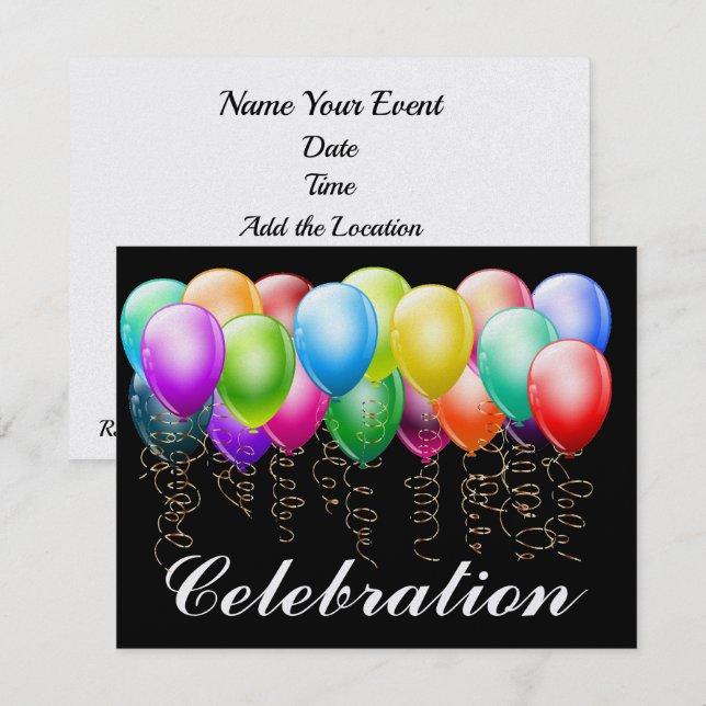 Inbjudan till Firande - välj din Pappra Lagrar (Fram/baksida)