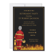 Inbjudan till Firefighter Flame Pension-partiet