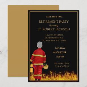 Inbjudan till Firefighter Flame Pension-partiet