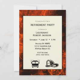 Inbjudan till Firefighter Flames Pension-partiet