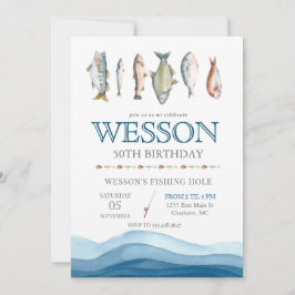 Inbjudan till fiskets födelsedag, fiske av hanar