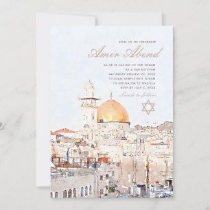 Inbjudan till fladdermus Pub Mitzvah